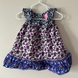 Gorgeous Children’s Place dress with bloomers. 12-18 month.